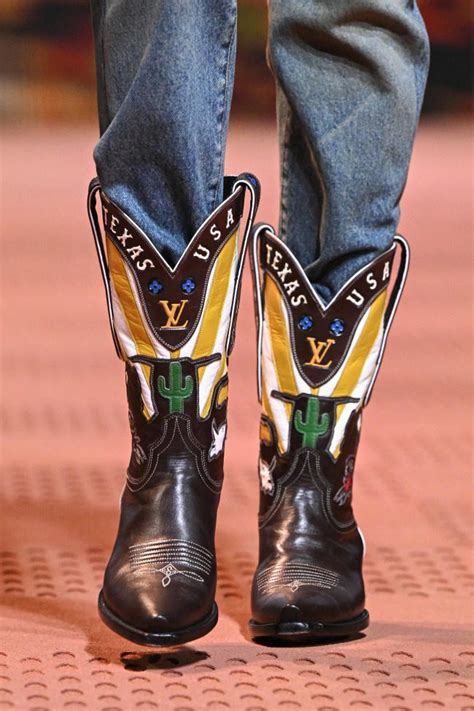 louis vuitton boots fur|louis vuitton cowboy boots.